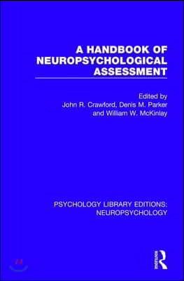 Handbook of Neuropsychological Assessment