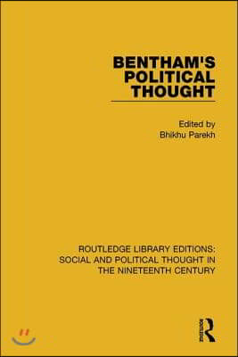 Bentham&#39;s Political Thought