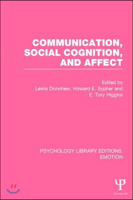 Communication, Social Cognition, and Affect (PLE: Emotion)