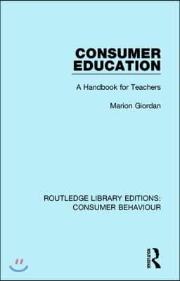 Consumer Education (RLE Consumer Behaviour)