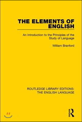 Elements of English