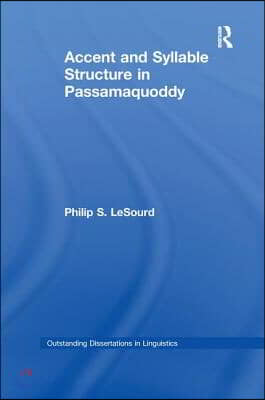 Accent & Syllable Structure in Passamaquoddy