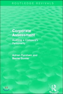 Corporate Assessment (Routledge Revivals)