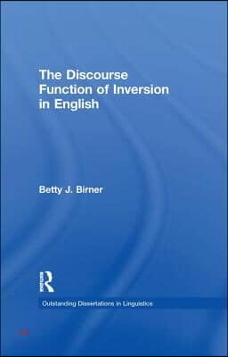 Discourse Function of Inversion in English