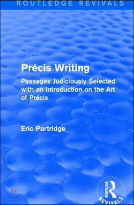 Pr&#233;cis Writing