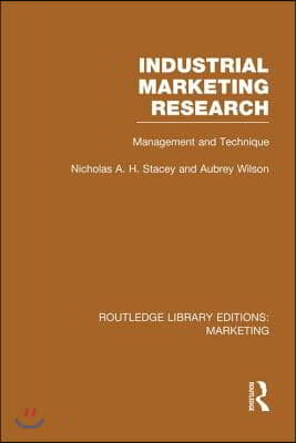 Industrial Marketing Research (RLE Marketing)