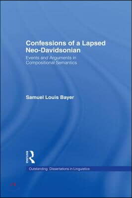 Confessions of a Lapsed Neo-Davidsonian