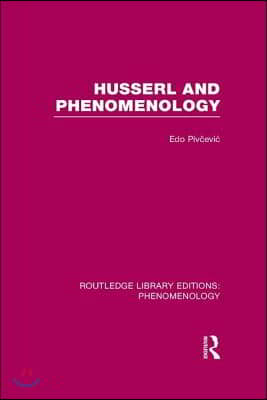 Husserl and Phenomenology