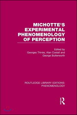 Michotte&#39;s Experimental Phenomenology of Perception