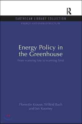 Energy Policy in the Greenhouse