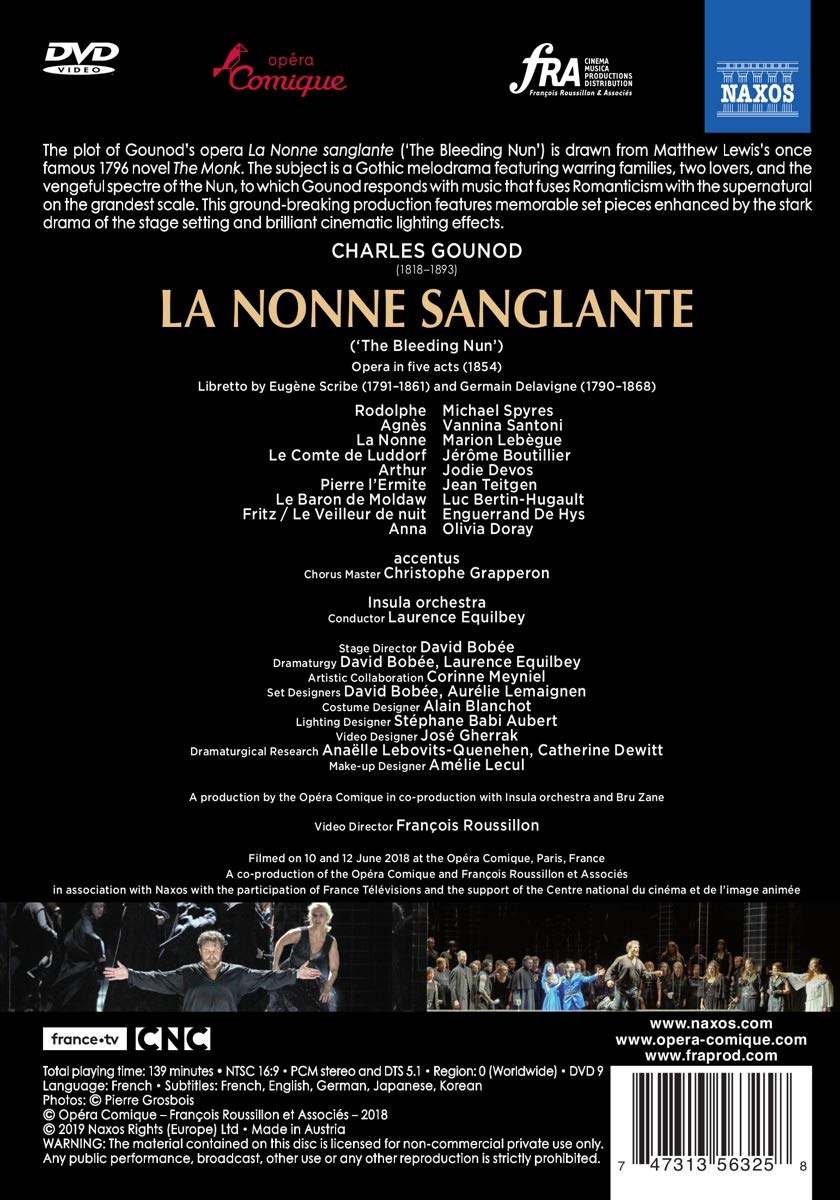 Michael Spyres 샤를 구노: 오페라 '피묻은 수녀' (Charles Gounod: La Nonne sanglante)