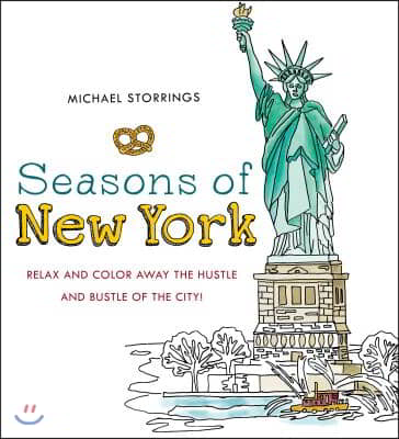 Seasons of New York: Relax and Color Away the Hustle and Bustle of the City