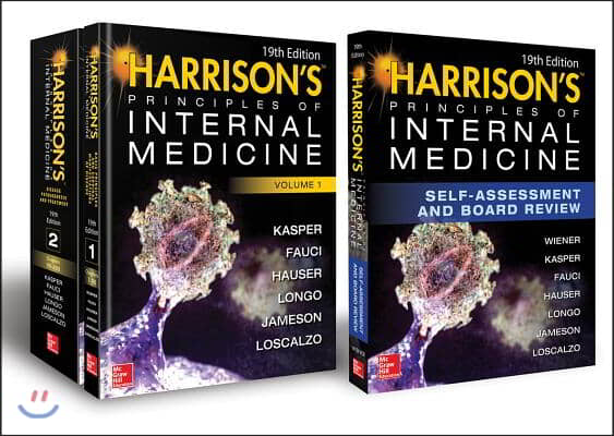 Harrison's Principles and Practice of Internal Medicine 19th Edition and Harrison's Principles of Internal Medicine Self-Assessment and Board Review,