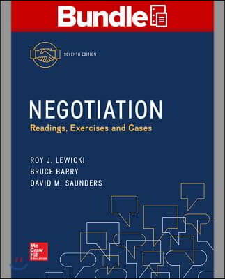 Gen Combo Negotiation: Readings Exercises &amp; Cases; Connect Access Card