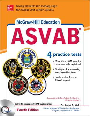 McGraw-Hill Education ASVAB with DVD, Fourth Edition [With DVD]