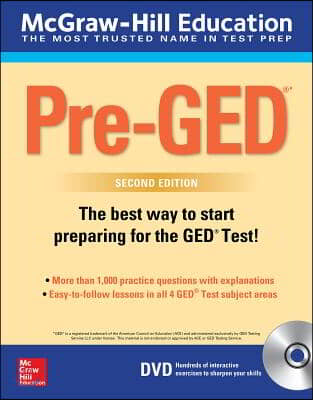 McGraw-Hill Education Pre-GED with DVD, Second Edition [With DVD] (Paperback, 2)