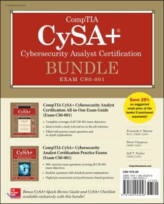 Comptia Cysa+ Cybersecurity Analyst Certification Bundle (Exam Cs0-001)