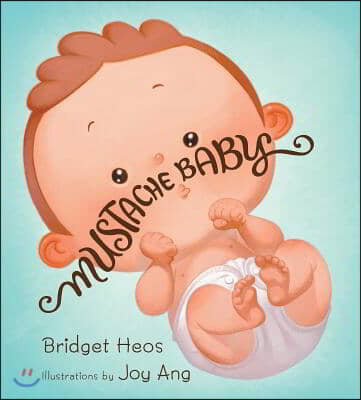 Mustache Baby Lap Board Book