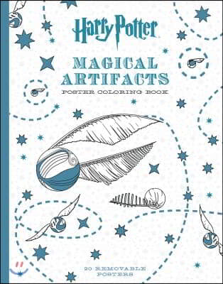 Harry Potter Magical Artifacts Poster Coloring Book: Volume 3