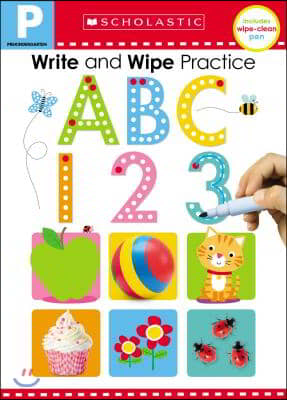 ABC 123 Write and Wipe Flip Book: Scholastic Early Learners (Write and Wipe)