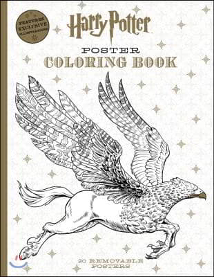 Harry Potter Poster Coloring Book (Harry Potter)