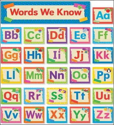 Tape It Up! Alphabet Mini Bulletin Board