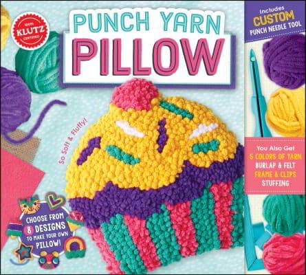 Punch Yarn Pillow