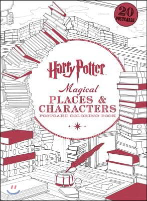 Harry Potter Magical Places & Characters Postcard Coloring Book, 3