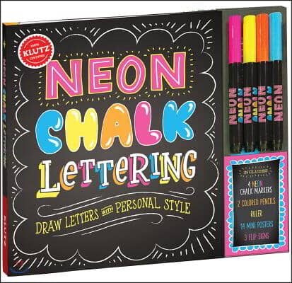 Neon Chalk Lettering