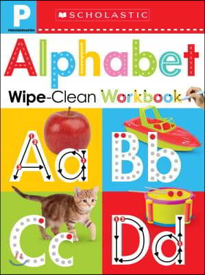 Pre-K Alphabet Wipe-Clean Workbook: Scholastic Early Learners (Wipe-Clean)