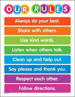 Color Your Classroom - Our Rules Chart