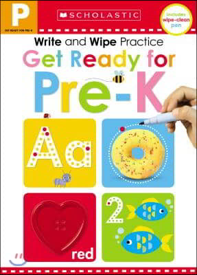 Get Ready for Pre-K Write and Wipe Practice: Scholastic Early Learners (Write and Wipe)