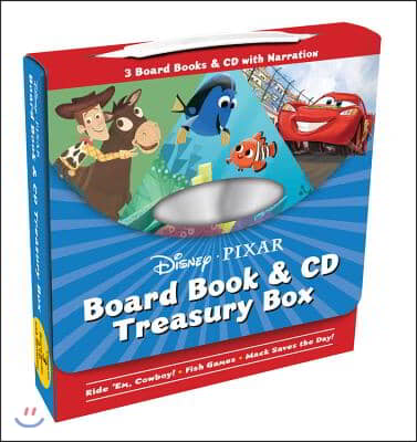 Disney-pixar Board Book & Cd Treasury Box