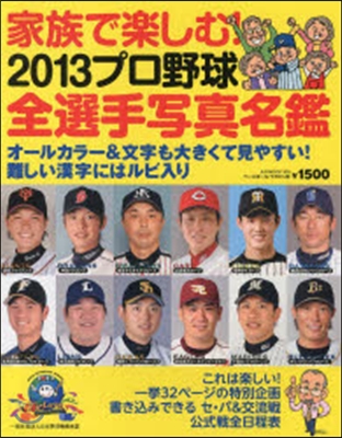 家族で樂しむ!プロ野球全選手寫眞名 2013