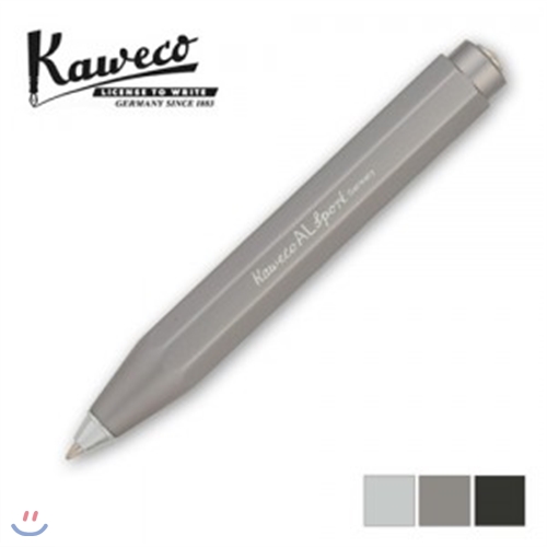 [Kaweco] Kaweco AL Sports 볼펜 카웨코 알루미늄 바디 볼펜 0.5mm 검정심