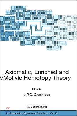 Axiomatic, Enriched and Motivic Homotopy Theory: Proceedings of the NATO Advanced Study Institute on Axiomatic, Enriched and Motivic Homotopy Theory C