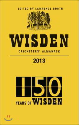 Wisden Cricketers&#39; Almanack 2013