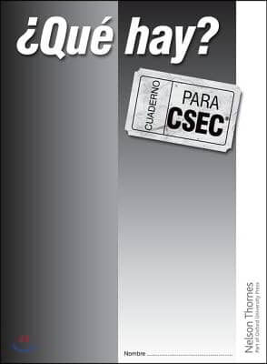 ?que Hay? Cuaderno Para Csec