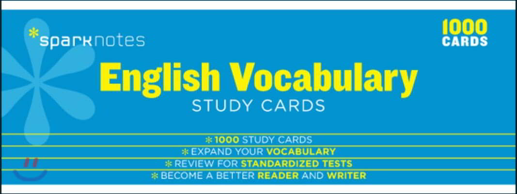 English Vocabulary Study Cards