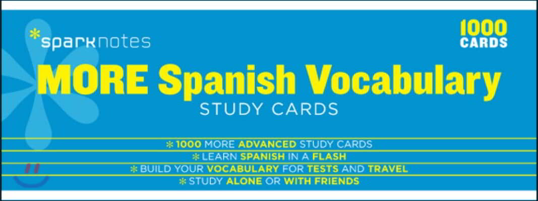 More Spanish Vocabulary Study Cards