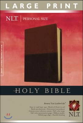 Personal Size Large Print Bible-NLT