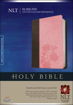 Slimline Center Column Reference Bible-NLT