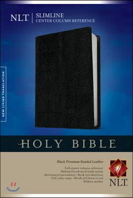 Slimline Center Column Reference Bible-NLT