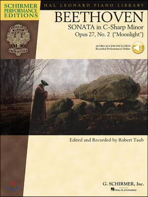 Beethoven: Sonata in C-Sharp Minor, Opus 27, No. 2 (Moonlight) Book/Online Audio [With CD]