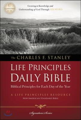 Charles F. Stanley Life Principles Daily Bible-NASB