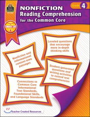 Nonfiction Reading Comprehension for the Common Core