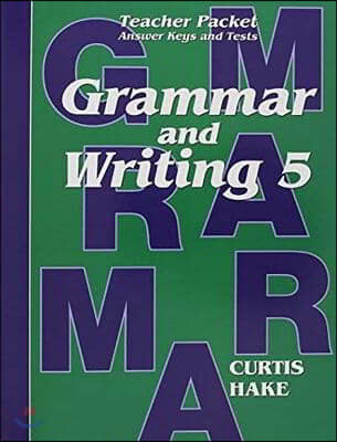 Grammar & Writing Teacher Packet Grade 5