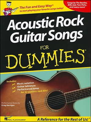 Acoustic Rock Guitar Songs for Dummies