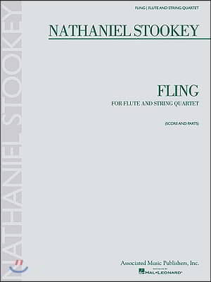 Fling: For Flute and String Quartet Score and Parts