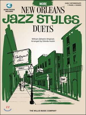 More New Orleans Jazz Styles Duets - Book/Audio: Early Intermediate Level